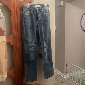 Stretch straight leg Flying Monkey jeans